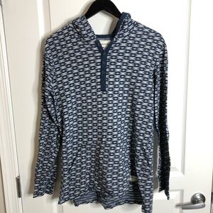 Modern Amusement Lightweight Pattern Hoodie